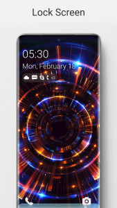اسکرین شات 1 برنامه Modern Style Lockscreen