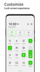 اسکرین شات 4 برنامه Infinix Style Lock Screen