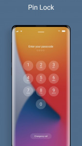 اسکرین شات برنامه Lock Screen iOS 15 Style 4