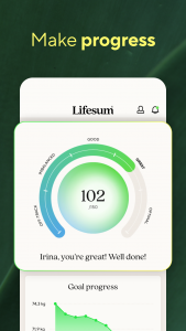 اسکرین شات 5 برنامه Lifesum: AI Calorie Tracker