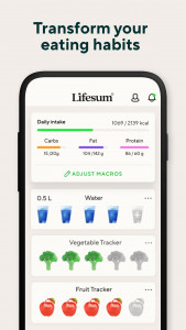 اسکرین شات برنامه Lifesum Food Tracker & Fasting 4