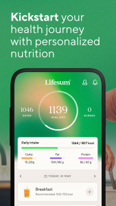 اسکرین شات برنامه Lifesum: Calorie Tracker 1