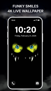 اسکرین شات 2 برنامه Silly Smile Live Wallpaper 4K