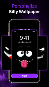 اسکرین شات 6 برنامه Smiley Faces: Silly Wallpaper