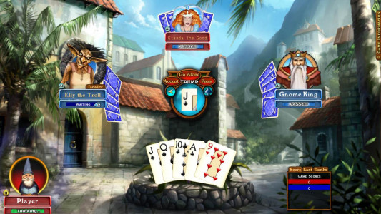 اسکرین شات بازی Hardwood Euchre - Card Game 1