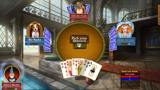 اسکرین شات بازی Hardwood Euchre - Card Game 5