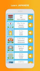 اسکرین شات 2 برنامه Learn Japanese Speak Language