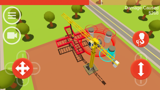 اسکرین شات بازی Hooked! A Tower Crane Game 3