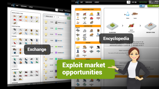 اسکرین شات 3 بازی Sim Companies