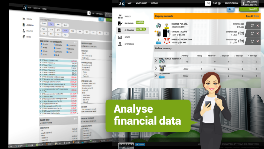 اسکرین شات 4 بازی Sim Companies