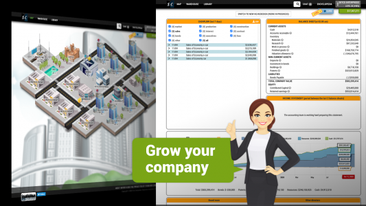 اسکرین شات بازی Sim Companies 2