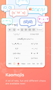 اسکرین شات 6 برنامه Facemoji AI Emoji Keyboard