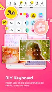 اسکرین شات برنامه Facemoji AI Emoji Keyboard 1