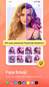 اسکرین شات برنامه Facemoji AI Emoji Keyboard 4