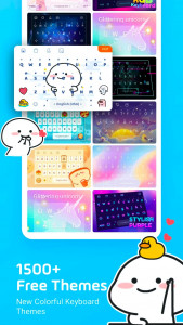 اسکرین شات برنامه Facemoji AI Emoji Keyboard 3