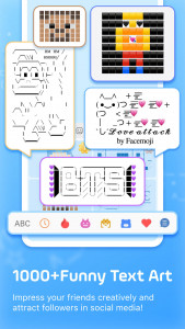 اسکرین شات برنامه Facemoji AI Emoji Keyboard 8