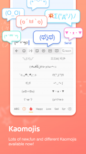 اسکرین شات برنامه Facemoji:Emoji Keyboard&ASK AI 5