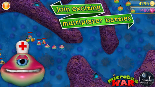 اسکرین شات بازی Microbes War 2