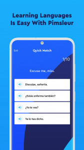 اسکرین شات برنامه Pimsleur: Language Learning 3