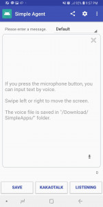 اسکرین شات 2 برنامه Simple Agent