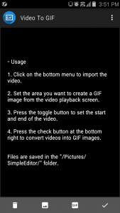 اسکرین شات 1 برنامه Ultra-High Quality GIF Maker