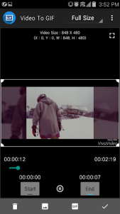 اسکرین شات برنامه Video To GIF - Ultra-High Quality GIF Maker 2