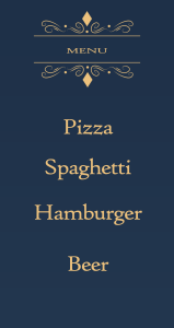 اسکرین شات 6 برنامه Vintage Design - Menu and Logo