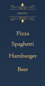 اسکرین شات 6 برنامه Vintage Design - Menu and Logo