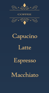 اسکرین شات 8 برنامه Vintage Design - Menu and Logo