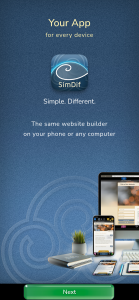 اسکرین شات 1 برنامه Website Builder for Android