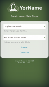 اسکرین شات برنامه YorName - Register Your Domain 3