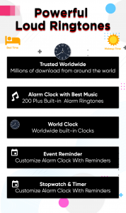 اسکرین شات 5 برنامه Alarm Clock - Wake Up Alarm