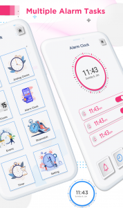 اسکرین شات 2 برنامه Alarm Clock - Wake Up Alarm