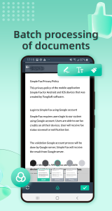 اسکرین شات 7 برنامه Simple Fax-Send Fax from Phone