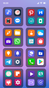 اسکرین شات 7 برنامه Simple Home Screen Launcher