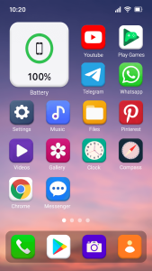 اسکرین شات 2 برنامه Simple Home Screen Launcher