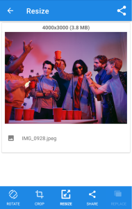 اسکرین شات 2 برنامه Photo & Picture Resizer