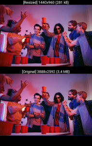 اسکرین شات 8 برنامه Photo & Picture Resizer