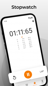 اسکرین شات برنامه Simple Clock - Alarm & Timer 4