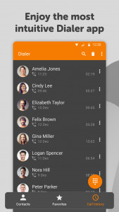 اسکرین شات برنامه Simple Dialer 1