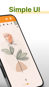 اسکرین شات 2 برنامه Simple Drawing - Sketchbook