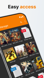 اسکرین شات 2 برنامه Simple File Manager