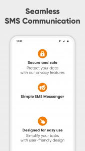 اسکرین شات برنامه Simple SMS Messenger 1