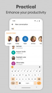 اسکرین شات برنامه Simple SMS Messenger 4