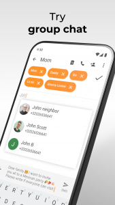 اسکرین شات 4 برنامه Simple SMS Messenger