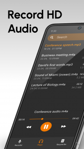 اسکرین شات 3 برنامه Simple Voice Recorder