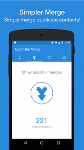 اسکرین شات 1 برنامه Easy Contacts Cleaner