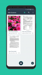 اسکرین شات برنامه Mini Scanner -PDF Scanner App 1