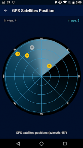 اسکرین شات برنامه GPS-Status Data: Signal,Radars 1