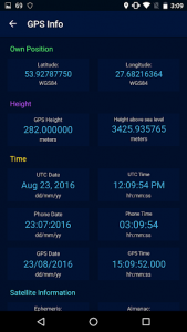 اسکرین شات برنامه GPS-Status Data: Signal,Radars 3